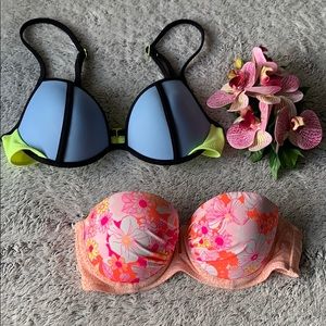 Victoria’s Secret Bikini Tops Size 32C & 32B